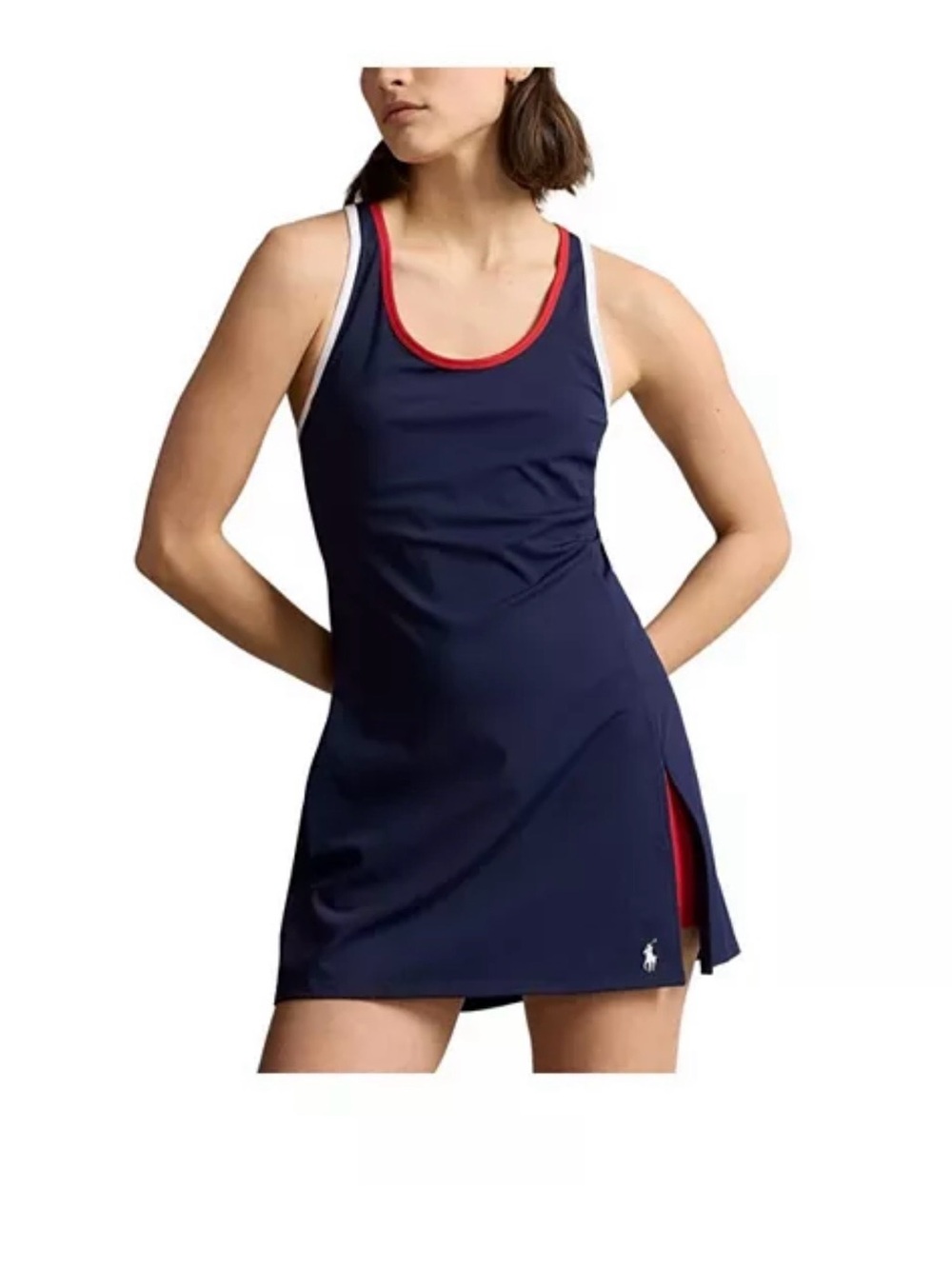 Polo Ralph Lauren Navy Team USA Summer Olympics Athletic Dress w/Built in Shorts